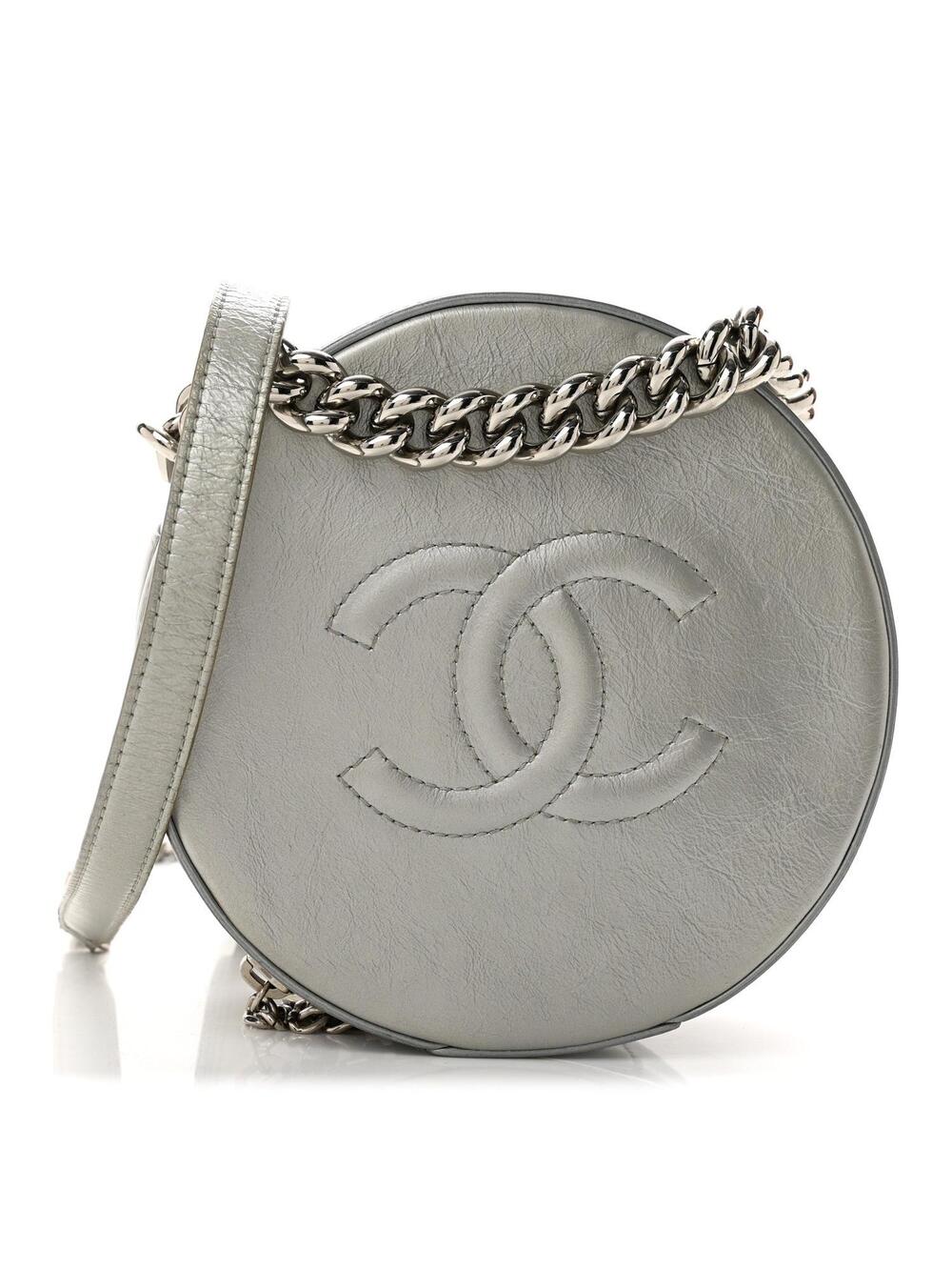 Chanel Metallic Glazed Calfskin Round #361816C18B